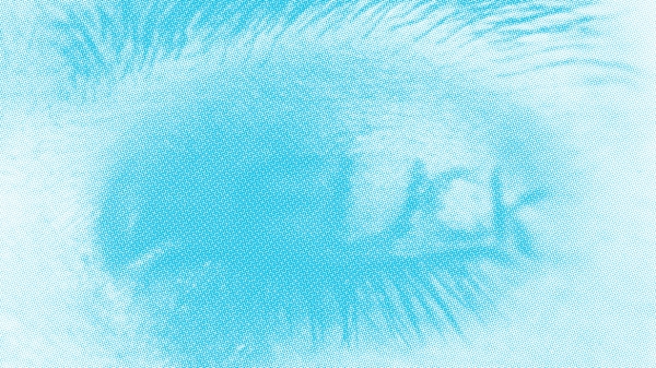 Event poster, three letters AIL and three eyes