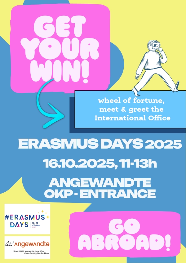 Event poster with information